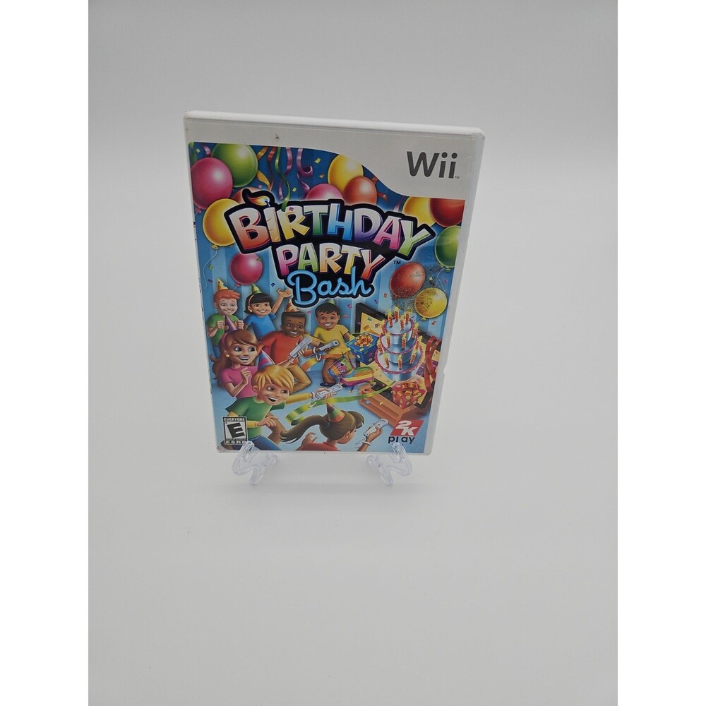 CIB BIRTHDAY PARTY BASH NINTENDO WII VIDEO GAME COMPLETE IN BOX
